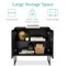 Best Choice Products 2-Door Rattan Storage Cabinet, Accent Furniture, Cupboard w/ Non-Scratch Foot Pads